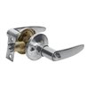Satin plated, bedroom lever CEMA-3R