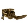 Antique brass, bedroom lever CEMA-2R