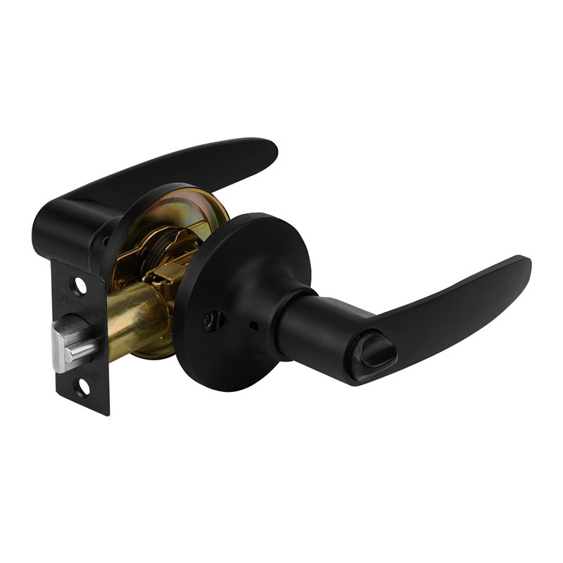 Satin plated, bedroom lever CEMA-6R