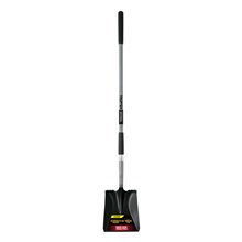 Square-point Shovel Extended Steps Steel Handle 9 Grip PCL-ST