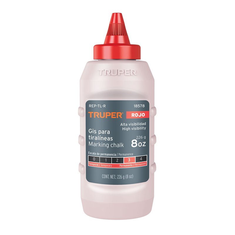 Replacement 8 oz, red chalk line REP-TL-R